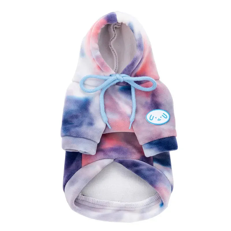 Spilt Dyed Hoodie