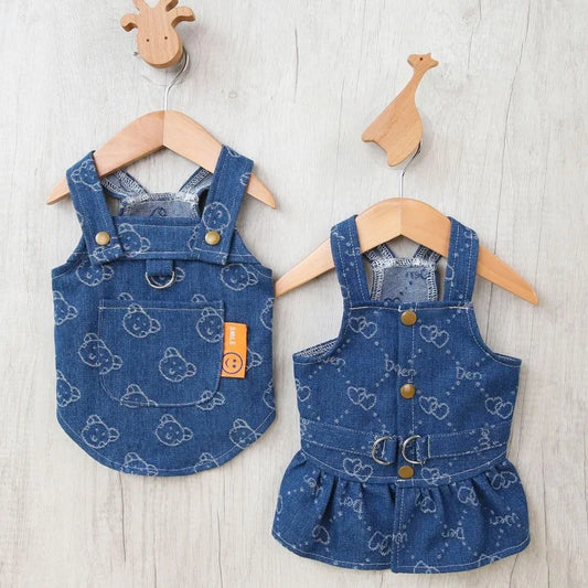 Bear/Love Denim Harness Wear
