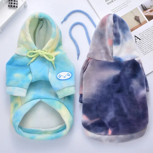 Spilt Dyed Hoodie
